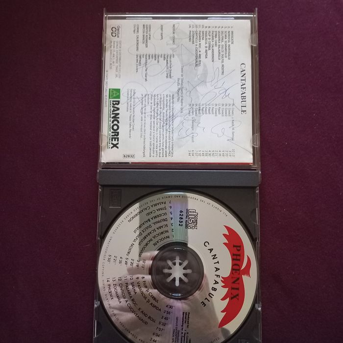 Cd Phoenix Cantofabule Semnat