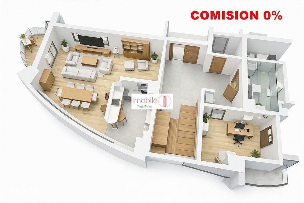 Penthouse de Lux pe 2 Niveluri | Parcare inclusa |  Comision Zero