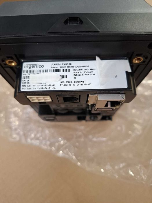 POS Ingenico AXIUM SX5000 TS5EAA13036A