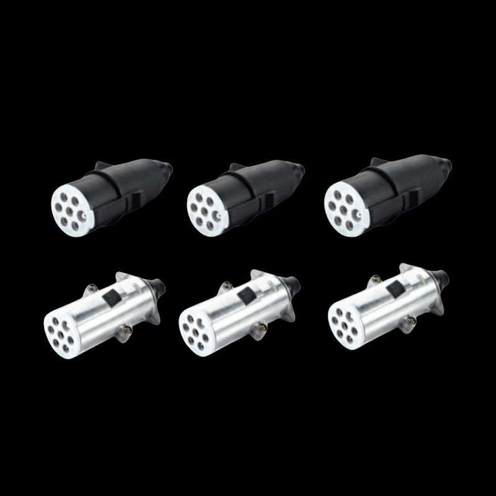 LED стопове за ремаркета и колесари, 12 V, пет функции, с магнит