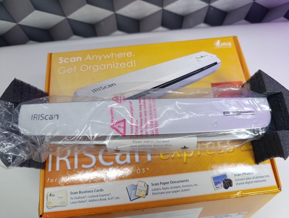 Scanner portabil iris scaun 2 nou la cutie perfect funcțional