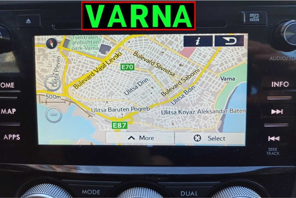 2026 SD card Субару карта навигaция Subaru GEN2 Forester Legacy