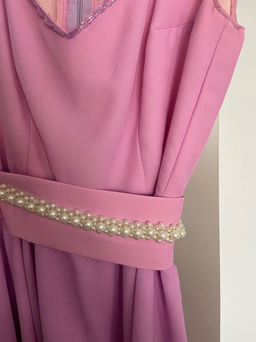 rochie nunta/ocazie cu mărgele mărimea 36