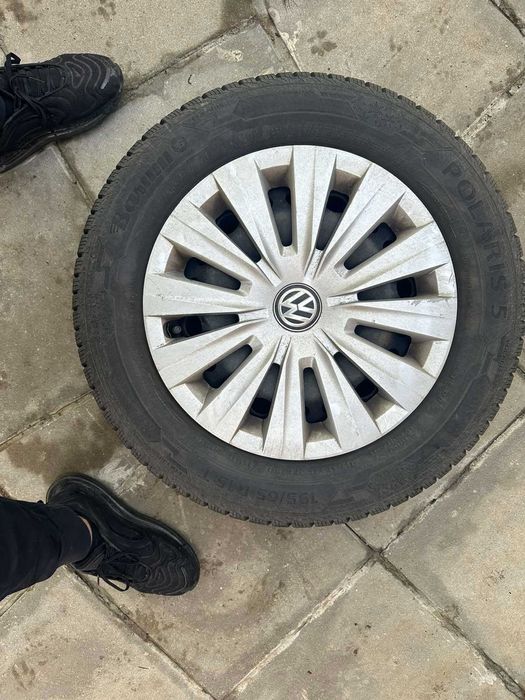 VW Golf 7,5 5x112 15" + BARUM POLARIS 5
