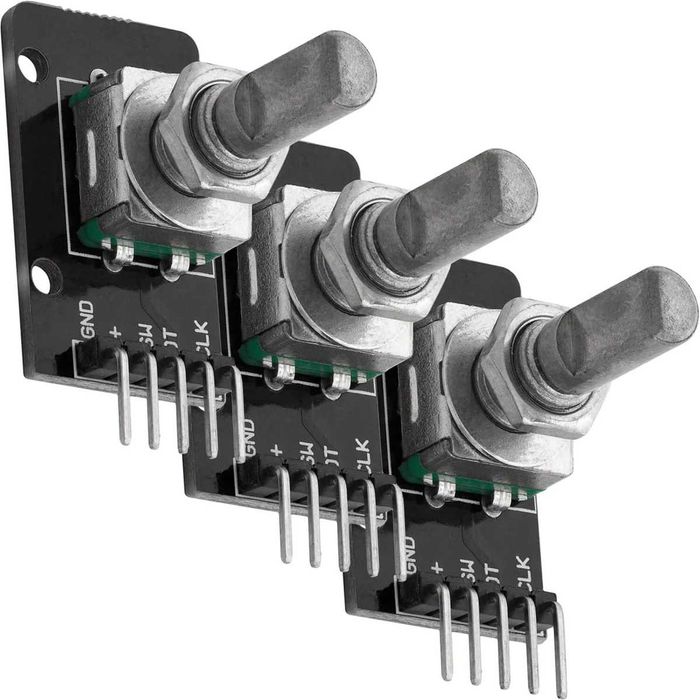 Енкодер KY-040 5 пина за Arduino и Raspberry Pi от AZDelivery