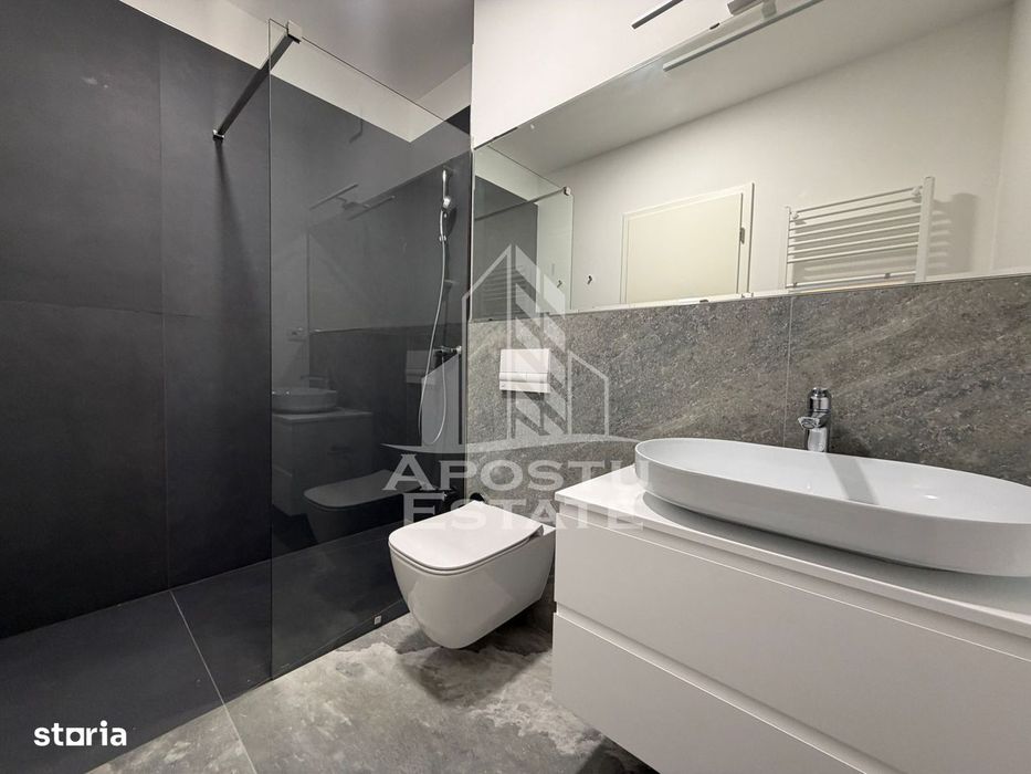 Apartament 2 camere, de inchiriat,loc de parcare, balcon, Dumbravita