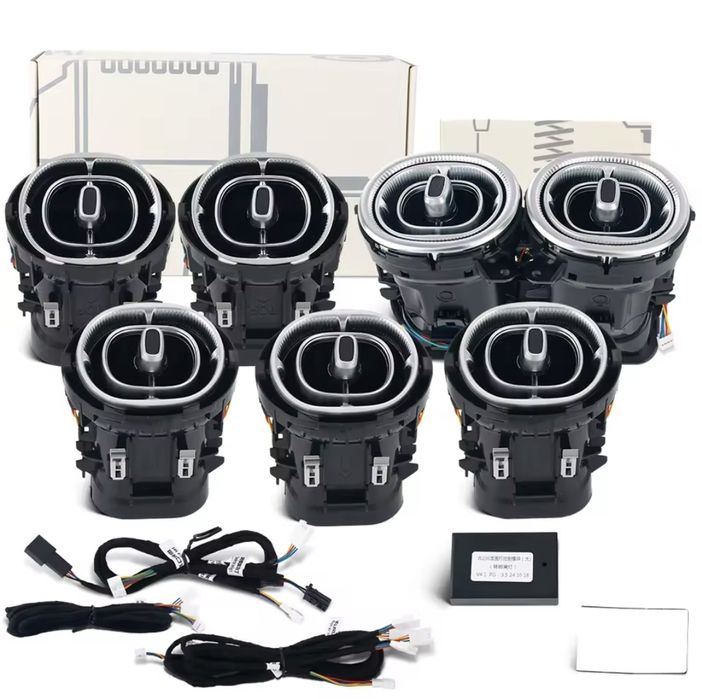 Set grile guri ventilatie cu LED Mercedes-Benz Clasa C W206, GLC X254