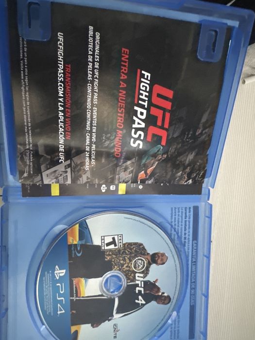 UFC 4 PS4 диск официальный