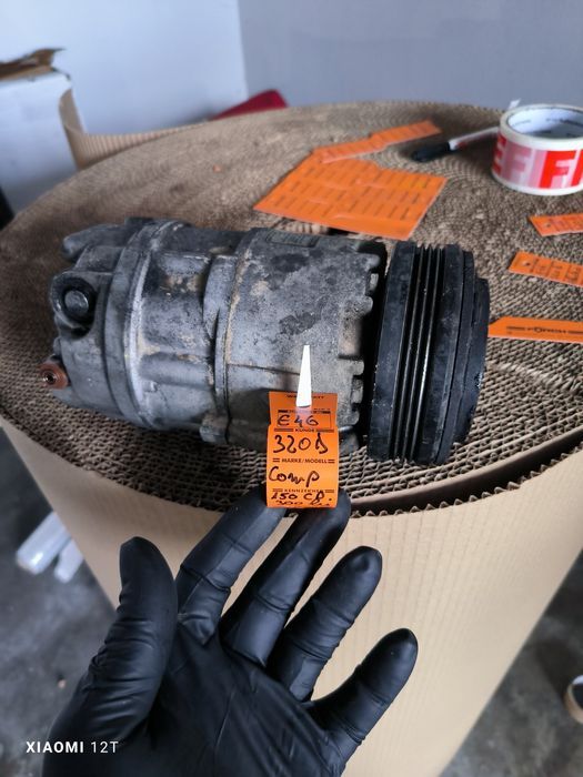 compresor clima, bmw e46, 150 cp