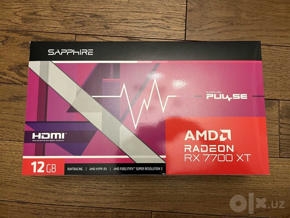 Sapphire Pulse AMD Radeon RX 7700 XT, 12 ГБ