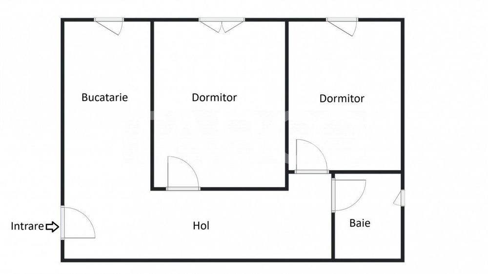 Apartament decomandat 2 camere 36 mp utili Vasile Aaron