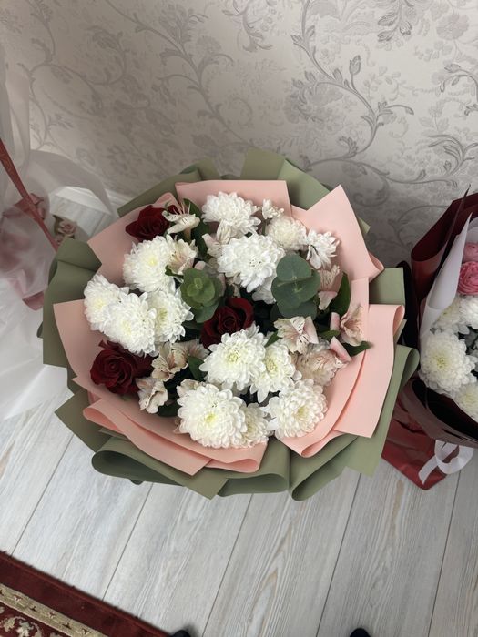 Цветы свежие бу