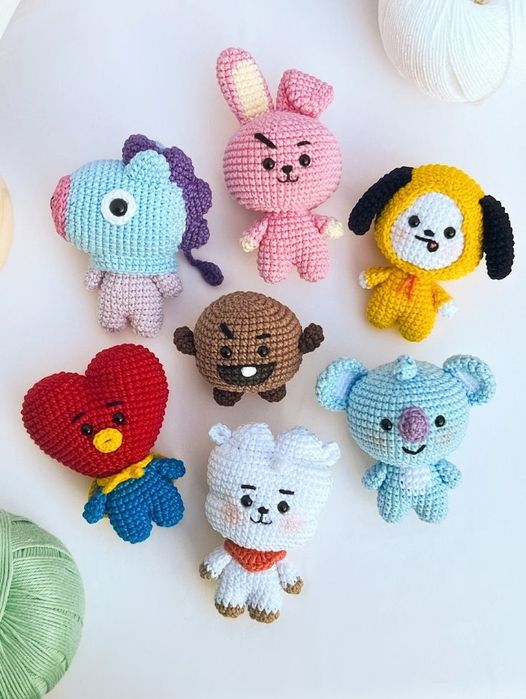 Игрушки амигуруми крючком