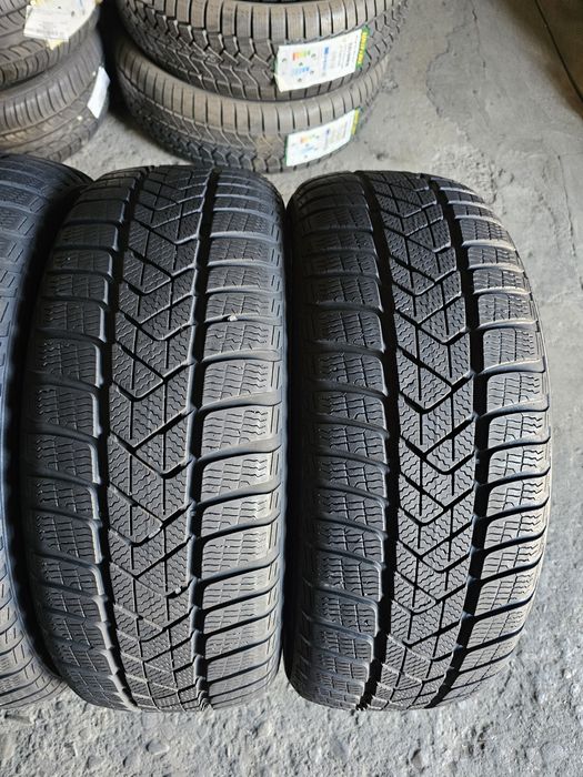 4 anvelope iarna  205 50 17 Pirelli 2021 6.6mm.