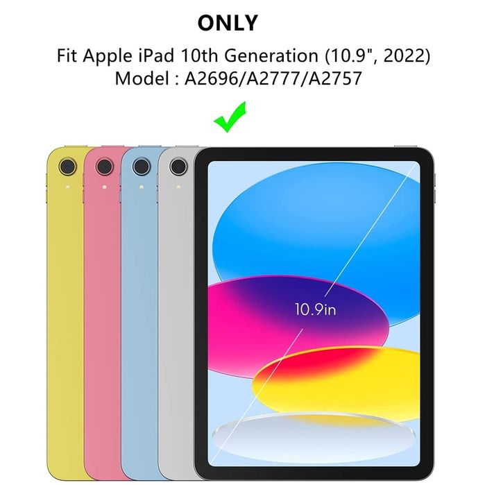 Husa cu tastatura wireless cu touchpad pentru iPad generatia 9 8 7