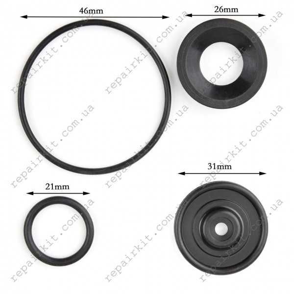 Ремкомплект клапанов печки BMW E36, E46, E60, E53, E39, E52,E90, E70