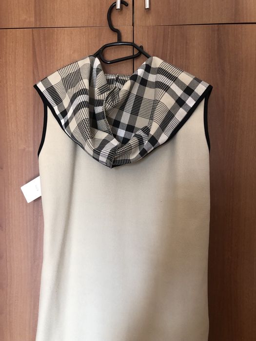 Двулицев елек от вълнен плат, one size, нов, с етикет