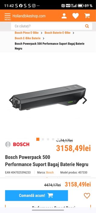 Baterie Bosch bicicleta electrica