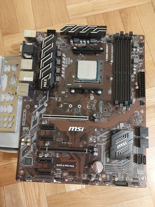 AMD Ryzen 5 5500 + MSI B450-A Pro Max