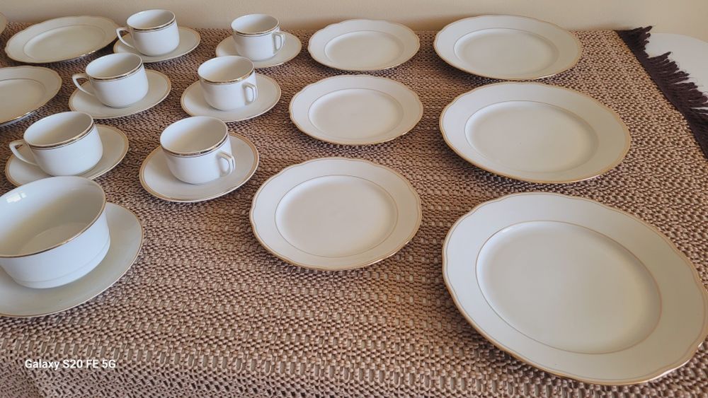 Декоротивен винтидж порцеланов сет за хранене Winterling Bavaria