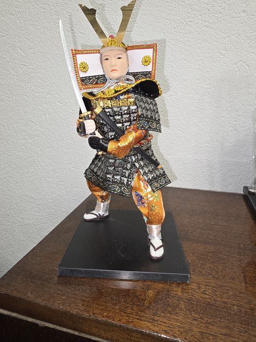 Японска кукла гейша и самурайски водач ръчна изработка.бр/ Japan doll