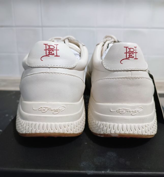 Vând adidas originali din piele ED HARDY nr.43