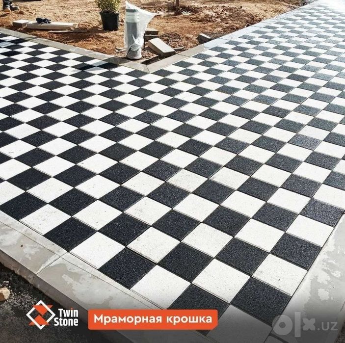 Укладка брусчатки