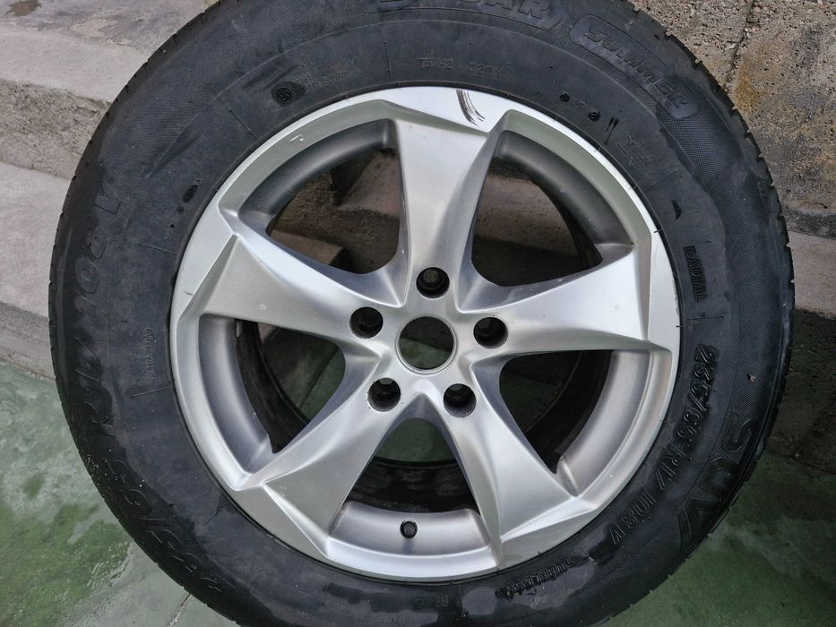 4 бр.17 ки Гуми с джанти за Jeep Grand Cherokee! + резервна