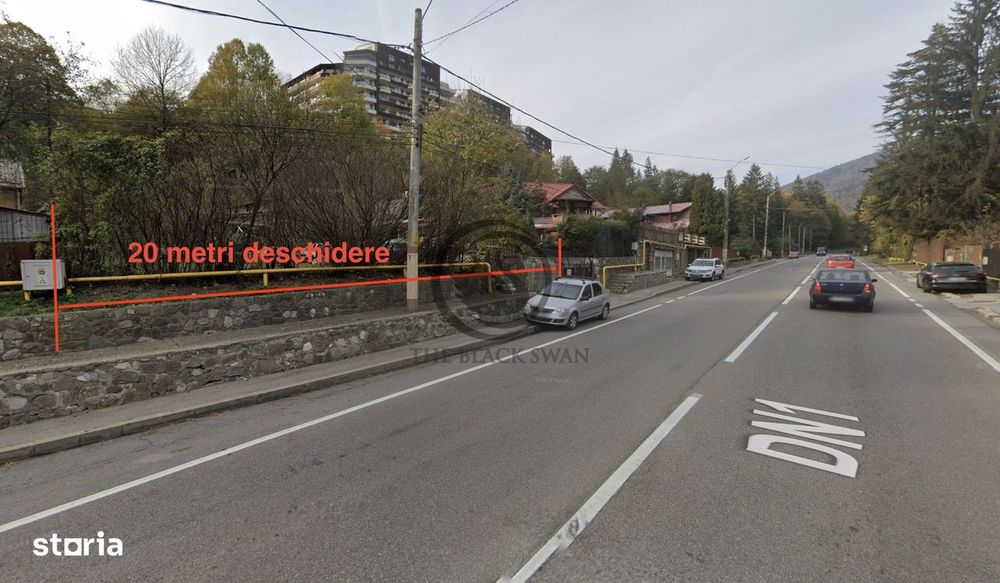 Teren intravilan de vanzare | 1170 mp | Sinaia, Prahova | Comision 0%