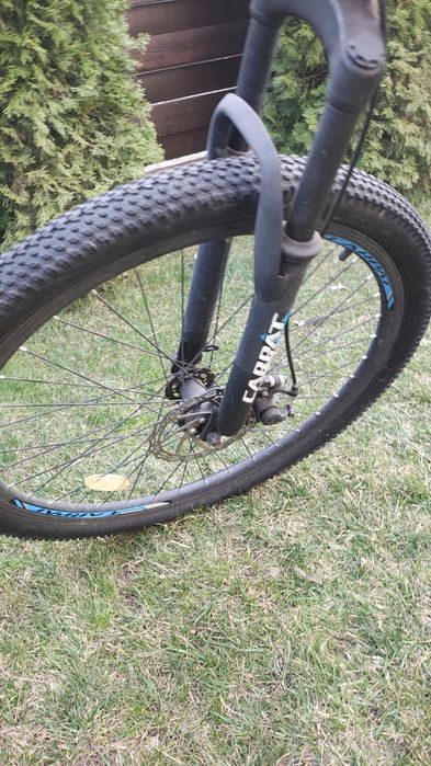 Bicicleta MTB 26" Carpat C2699A, Negru/Albastru/Alb