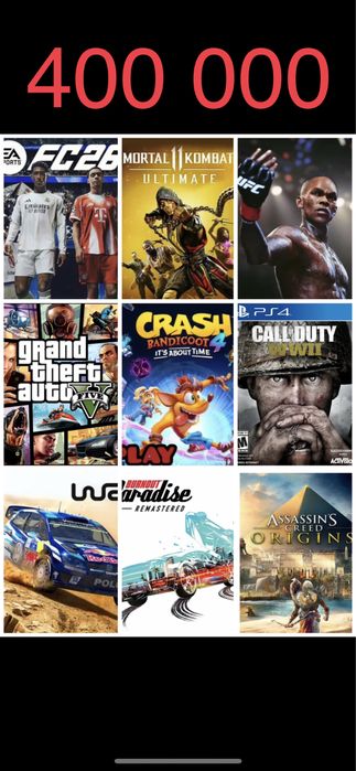 PlayStatipn 5 PlayStation 4 uchun Fifa UFC Mk1