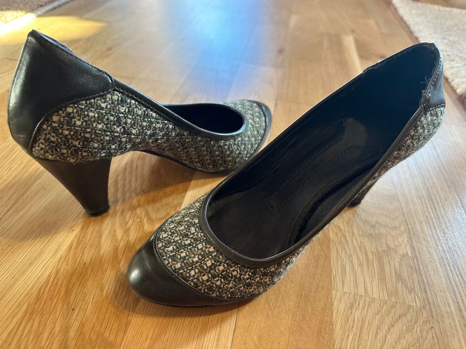 Pantofi Pull&Bear verzi, marime 37