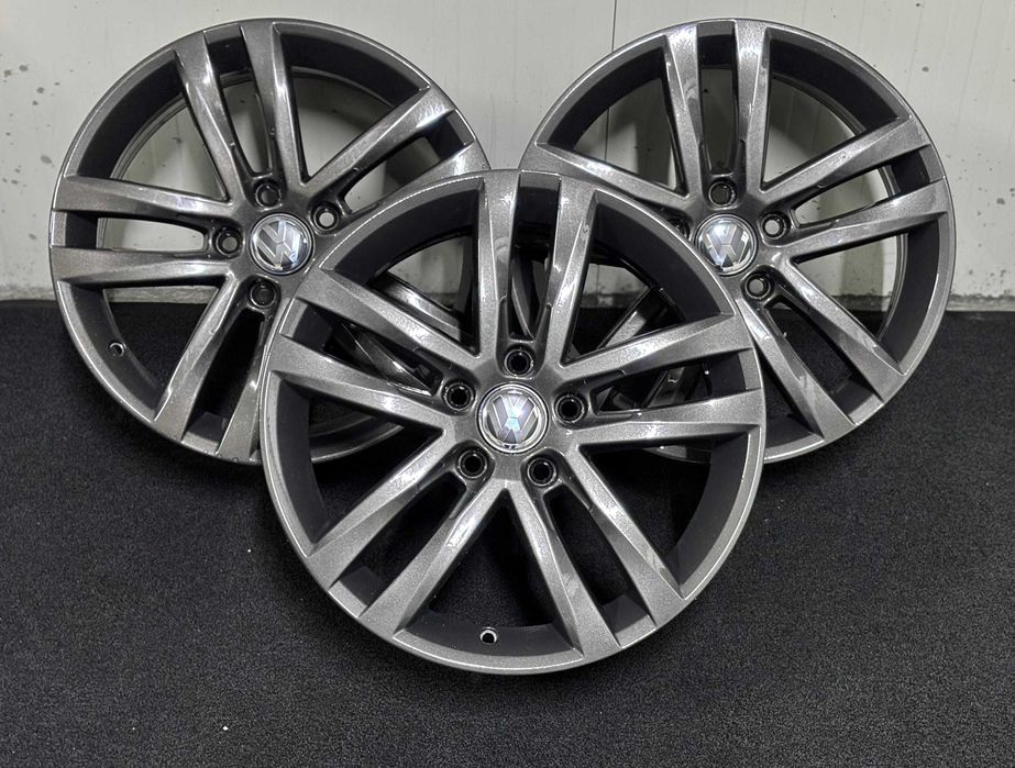 Set jante aliaj r17 5x112 originale VAG vw skoda golf octavia passat