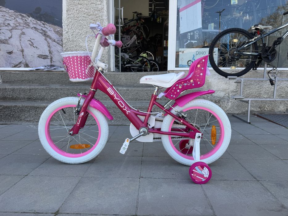 Детски велосипед 16” BYOX CUPKAKE !! НОВ + 2г. Гаранция !!