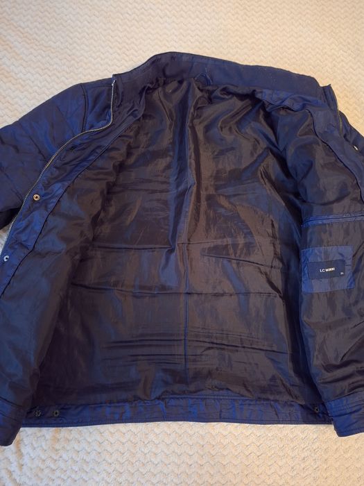 Куртка весна-осень, 3хл, синяя, 2000тг