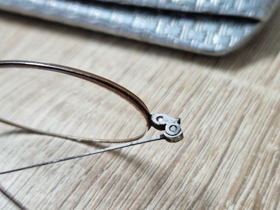 Ochelari vintage A.O. CO. U.S. GUARANTEED CASE, 1900-1920