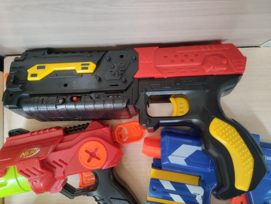 Игрушки нерфы бластер