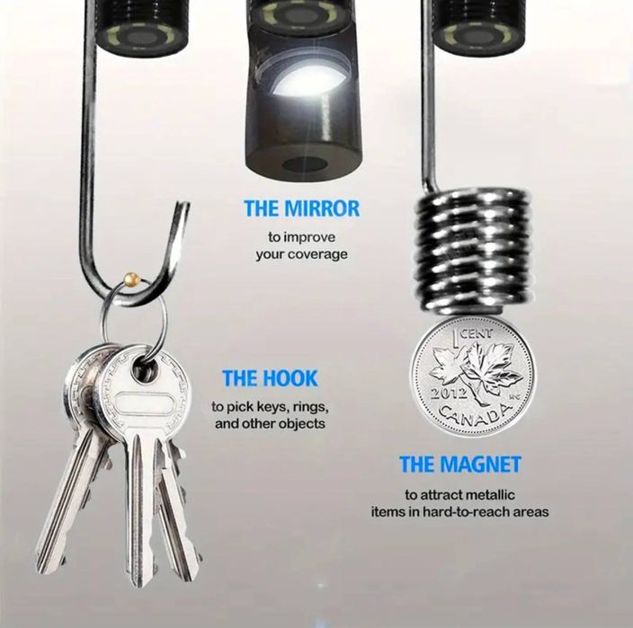 ЭНДОСКОП с HD 7мм Объективом для Android Смартфонов