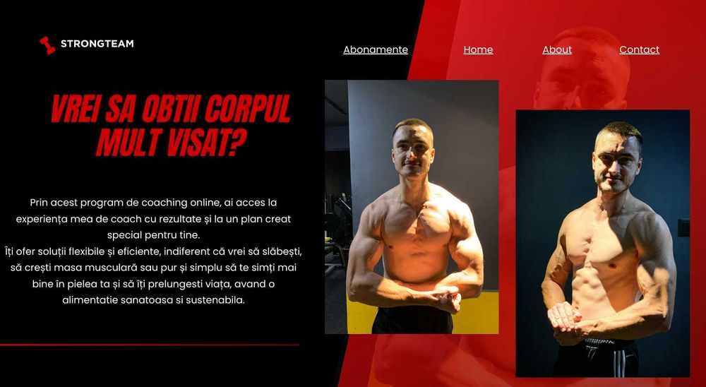 Plan alimentar/nutritional personalizat, definire sau masa musculara