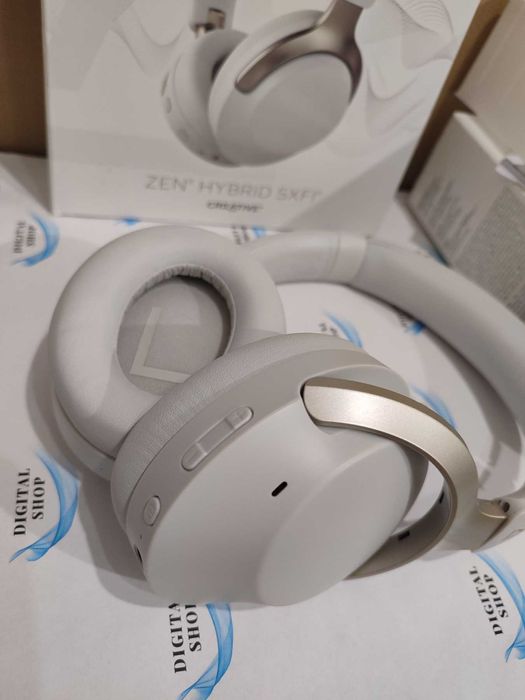 Creative Zen Hybrid SXFI,Слушалки,Bluetooth, до 70 часа,Черен/Бял