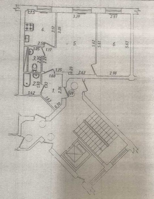 Срочно продоётся квартира 2х ком