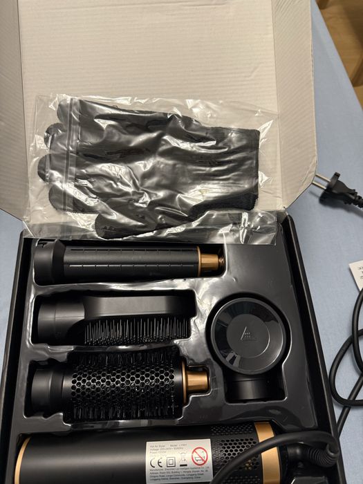 Комбиниран уред маша за къдрици и сешоар