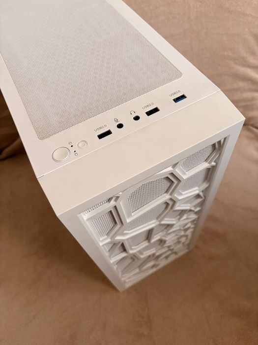 Carcasa ALPHAGEAR white, Mid Tower