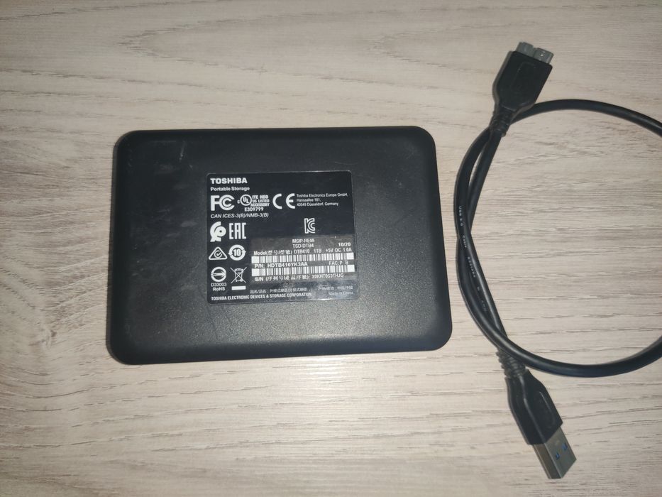 Toshiba жоски диск на 1т