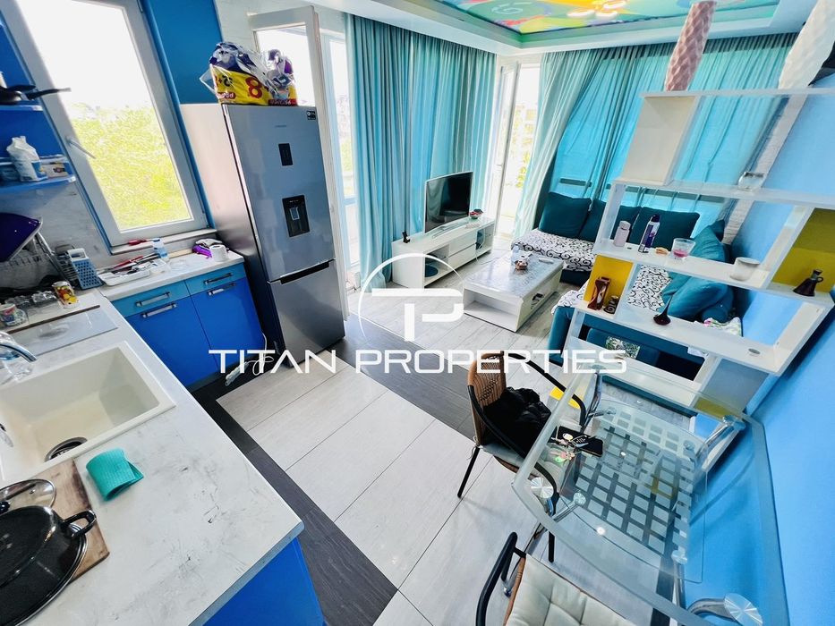 Дава се под наем Двустаен апартамент в Несебър - 62 кв.м за 433.5 € - Снимка #2