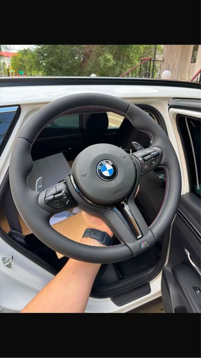 Руль BMW Black edition E90 E71 E89 E84 E70 / руль на бмв е70 / руль бм