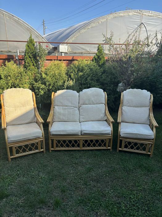 Комплект естествен ратан