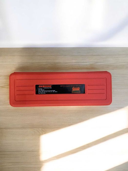 Комплект ударни вложки дълбоки 10ч (1/2) 10мм до 24мм