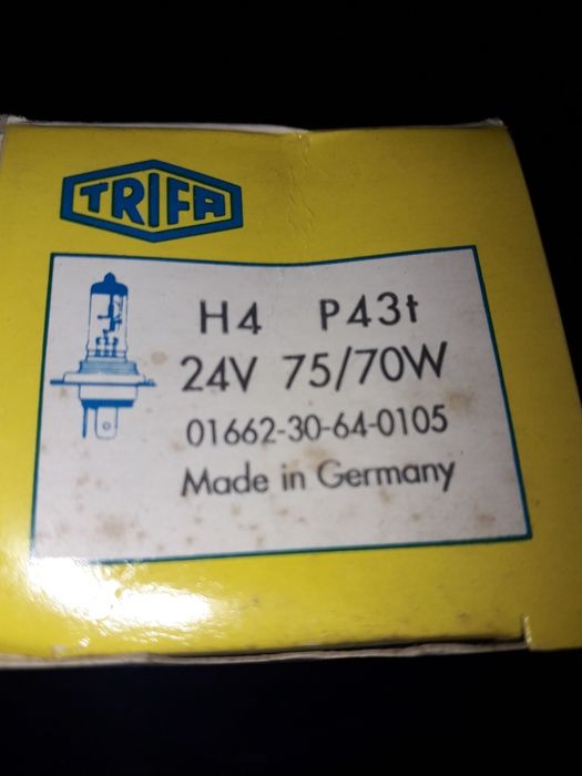 Крушки 24 волта Н4