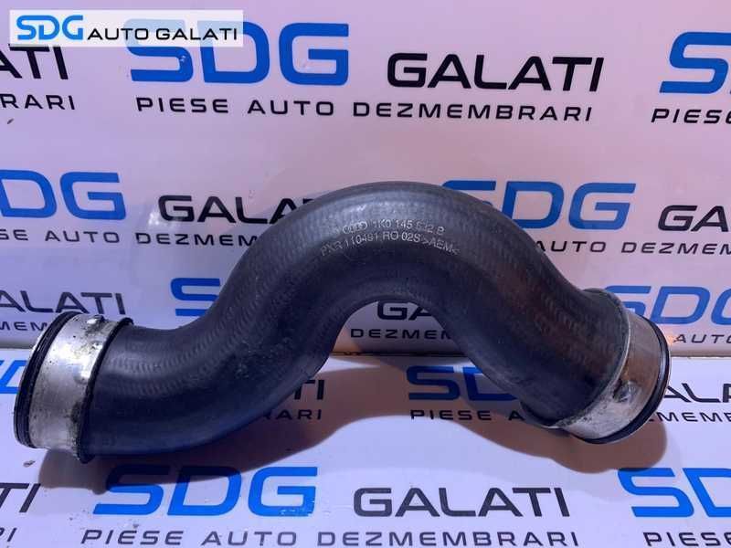 Furtun Presiune Aer Radiator Intercooler Seat Leon 1P 1.9 TDI BKC BXE BXF 2006 - 2013 Cod 1K0145832B [B0020]